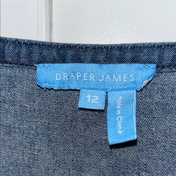 Draper James Blue Midi Dress - Picture 6 of 8